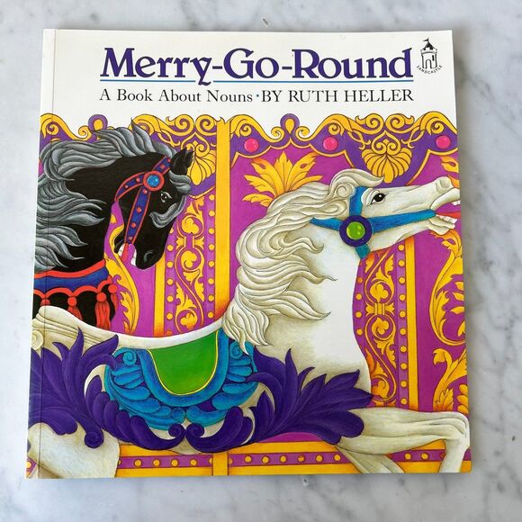 Ruth Heller Picture Books Lot of 5  Teacher Homeschool Grammar Noun Verb Adverbs - Picture 2 of 16